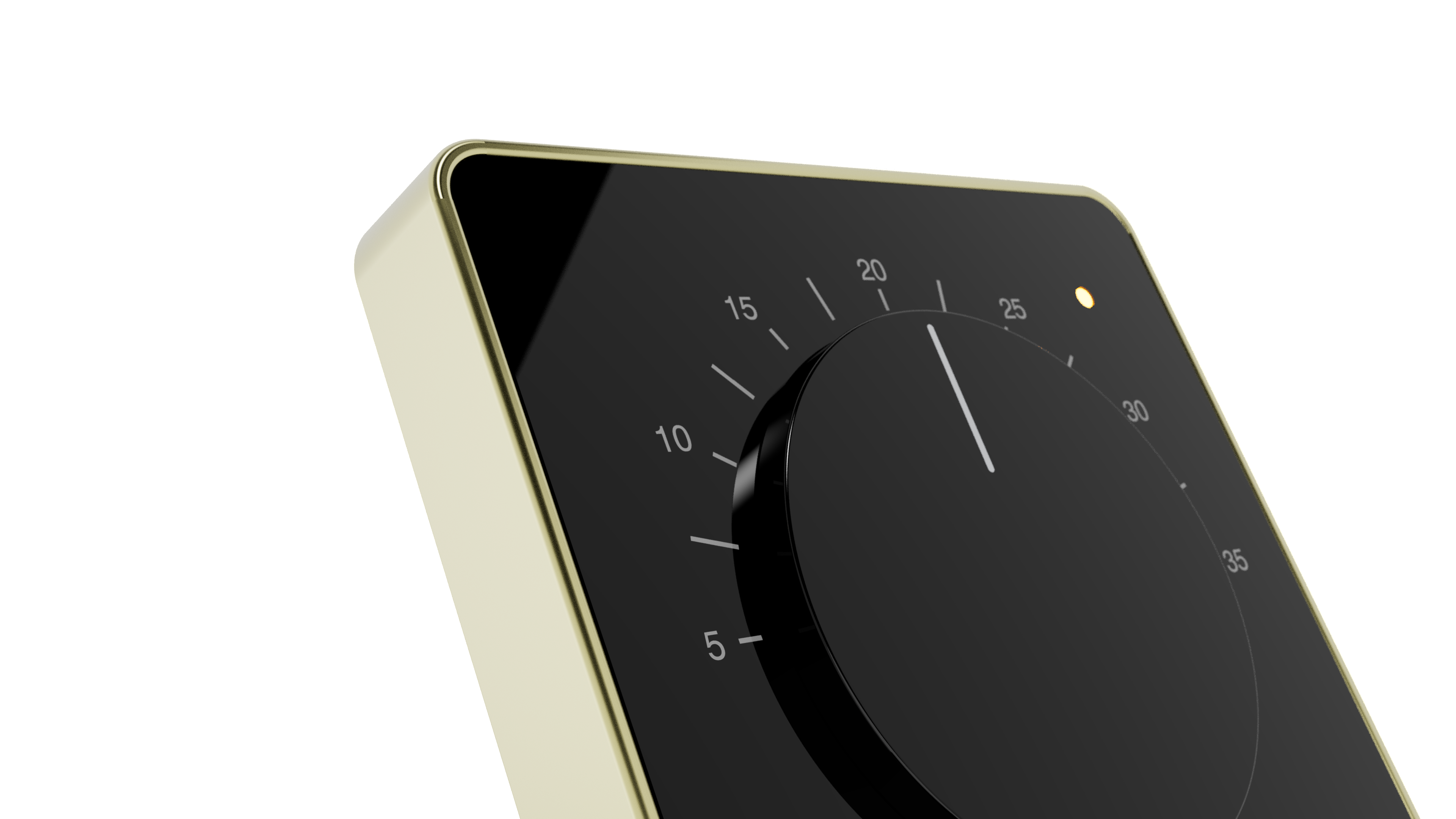 Prowarm Touch IQ M Series - Black Dial Thermostat