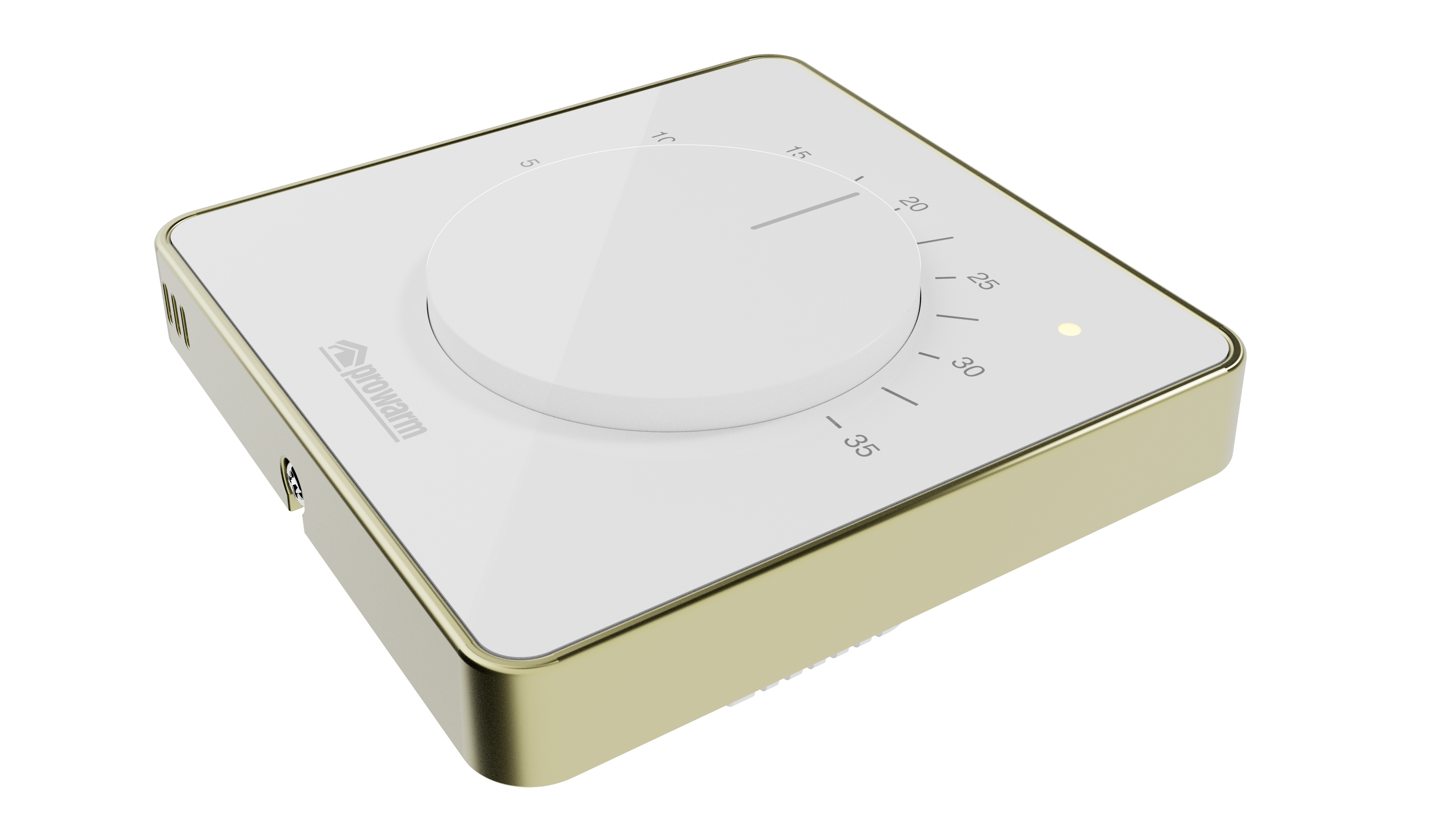 Prowarm Touch IQ M Series - White Dial Thermostat