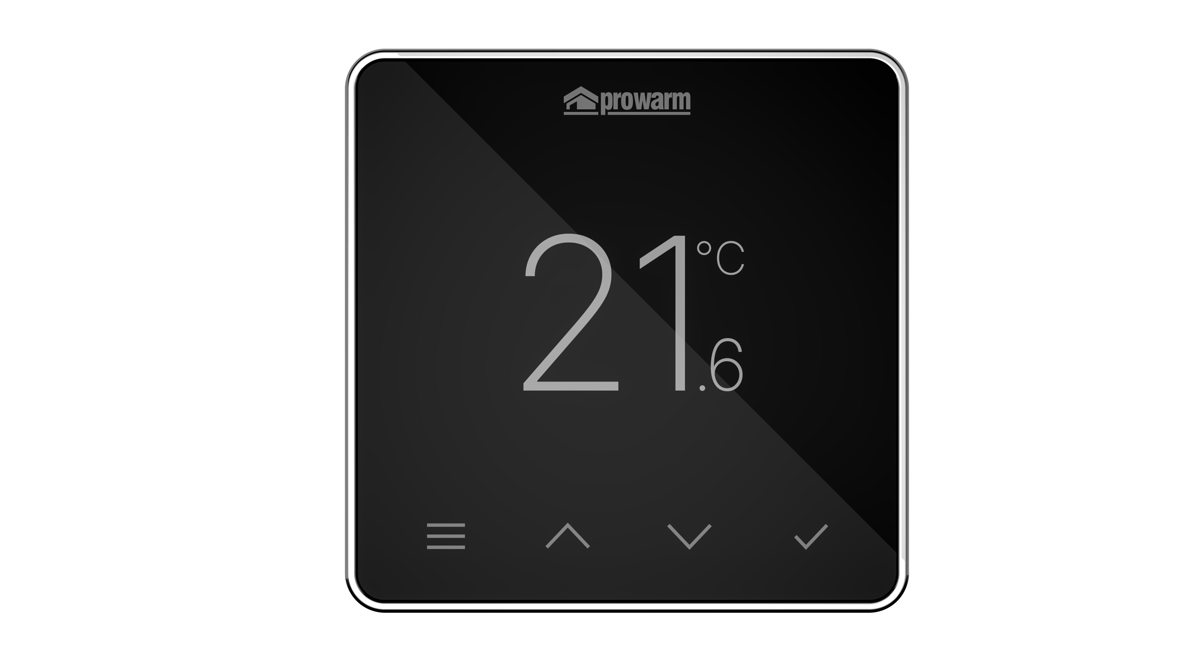 ProWarm Touch IQ S Series - Black Wifi Thermostat