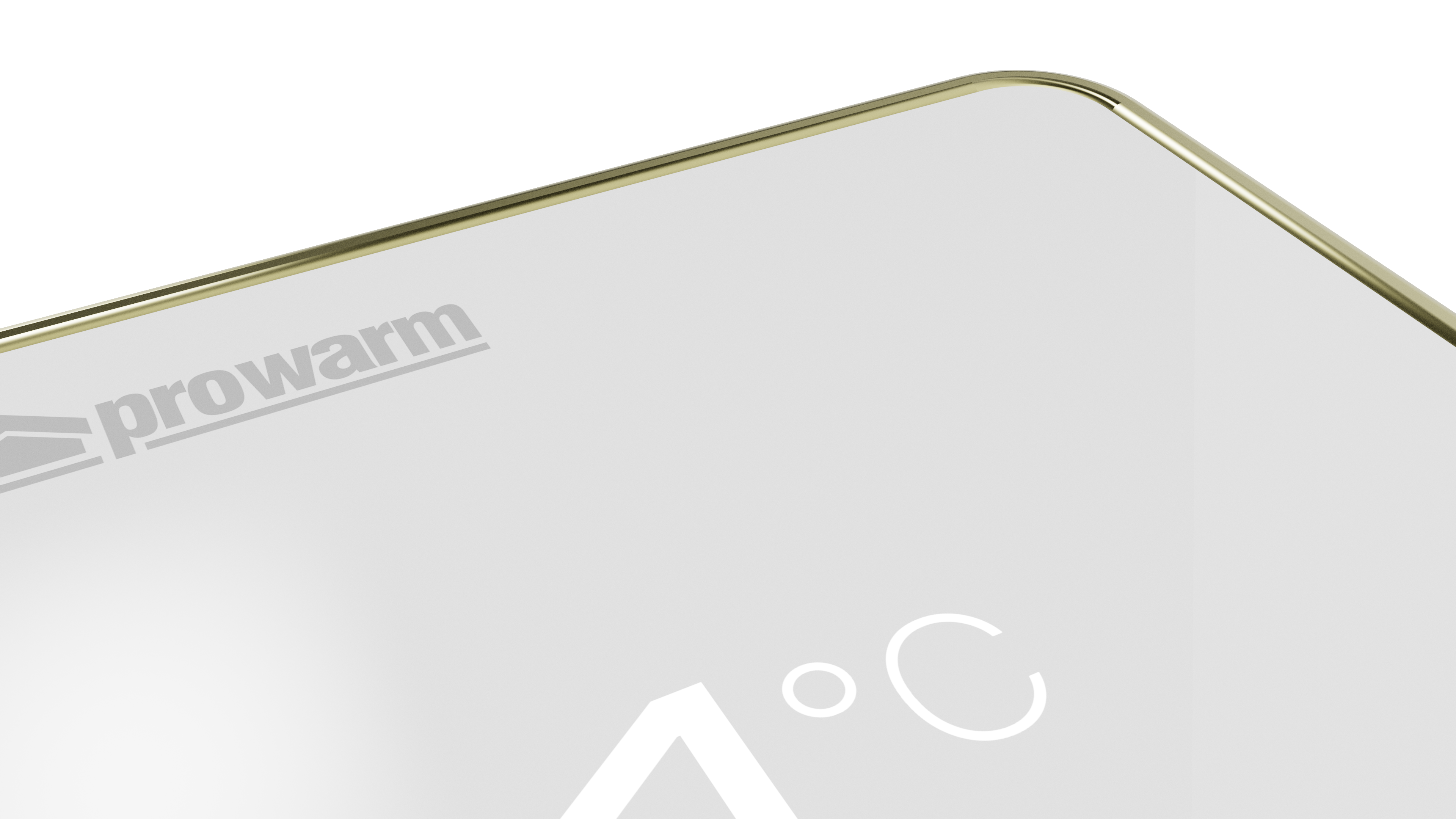 ProWarm Touch IQ S Series - White Wifi Thermostat