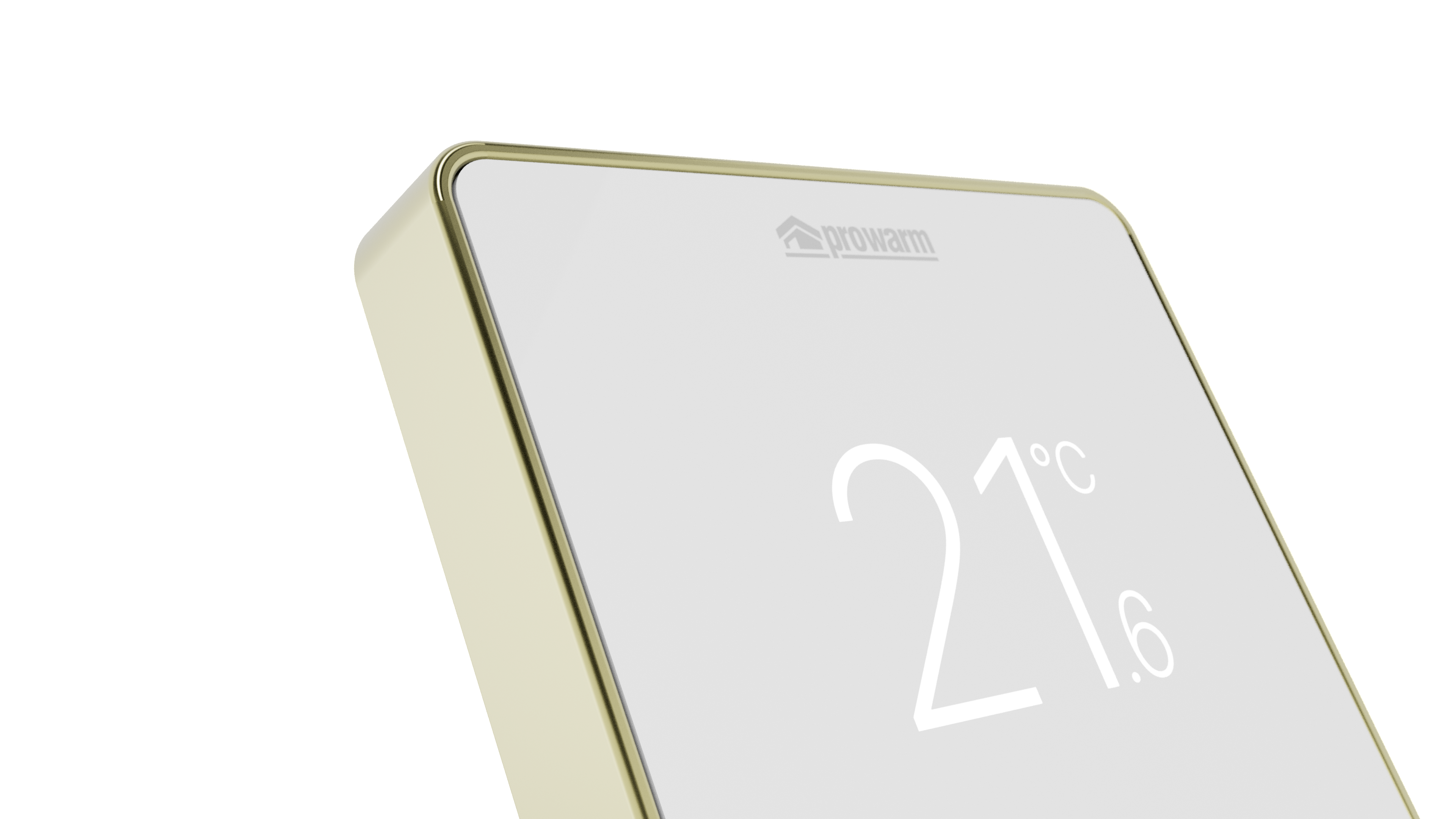 ProWarm Touch IQ S Series - White Wifi Thermostat