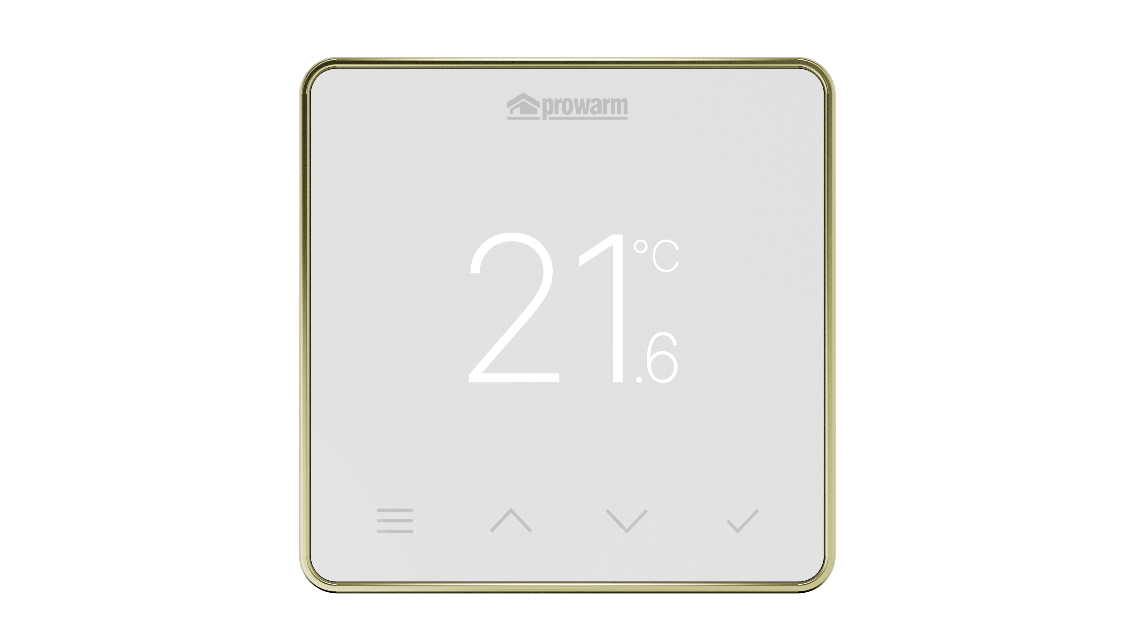 ProWarm Touch IQ S Series - White Wifi Thermostat
