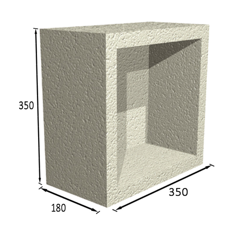 ProWarm Waterproof Recessed Storage Unit (180mm Depth)