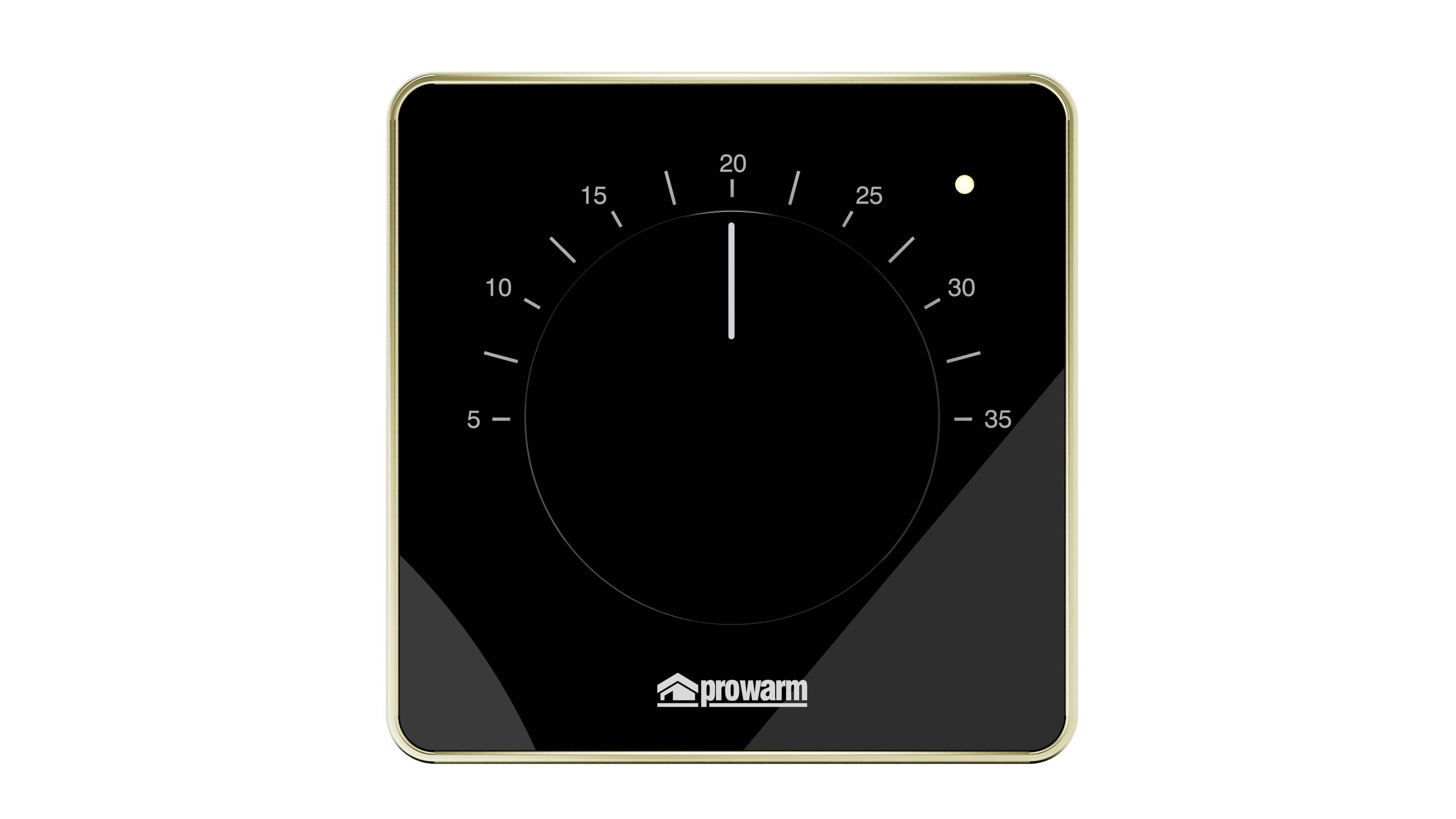 Prowarm Touch IQ M Series - Black Dial Thermostat