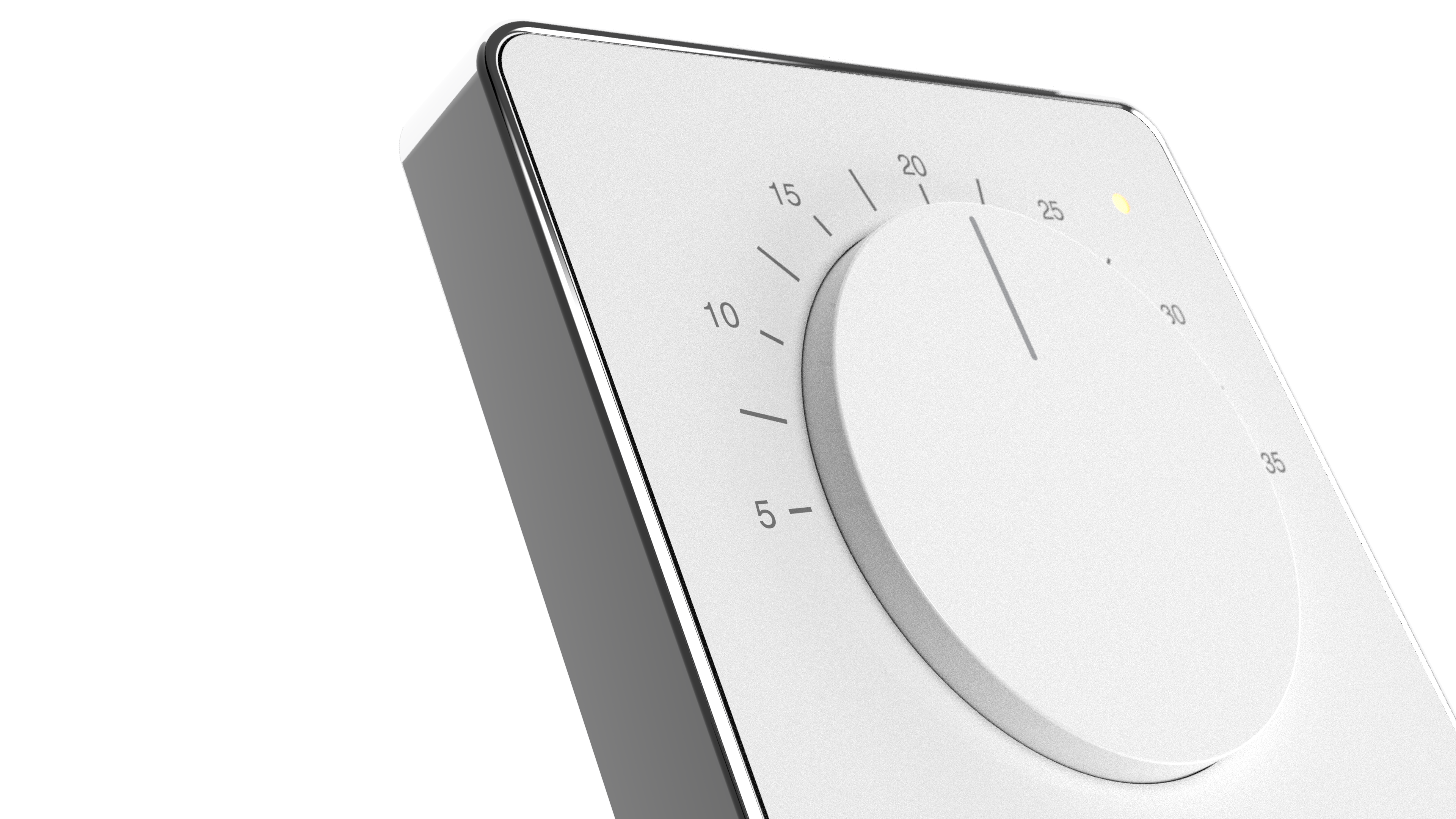 Prowarm Touch IQ M Series - White Dial Thermostat