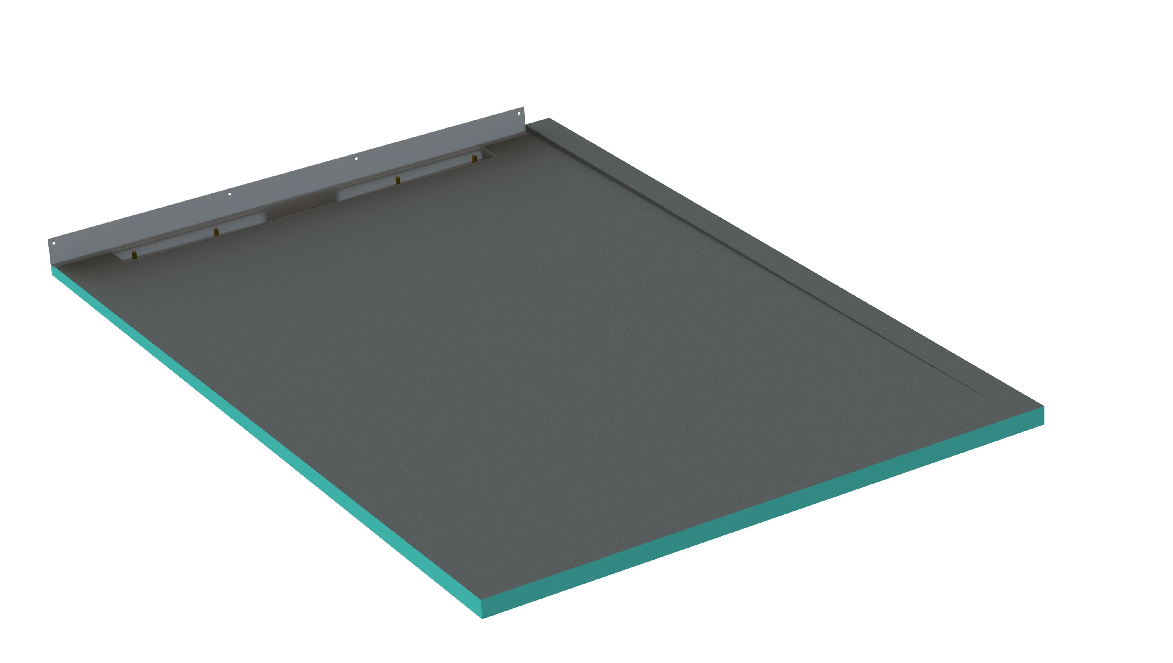 ProWarm™ Infinity Single Fall Shower Tray