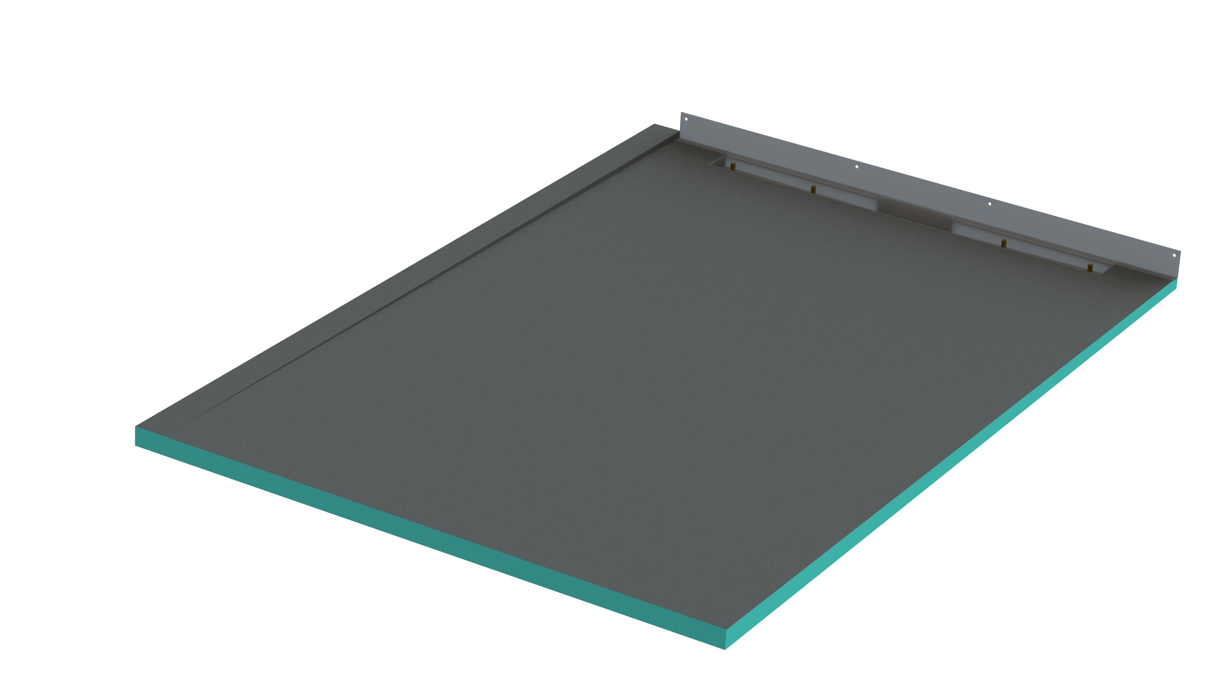 ProWarm™ Infinity Single Fall Shower Tray