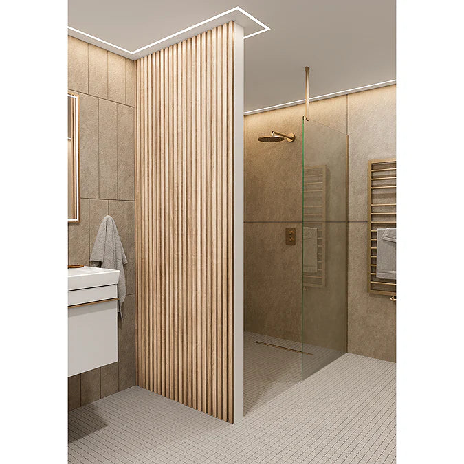 ProWarm Waterproof Slatted Wall Panel (Pack of 3) - 2400mm x 170mm x 19mm