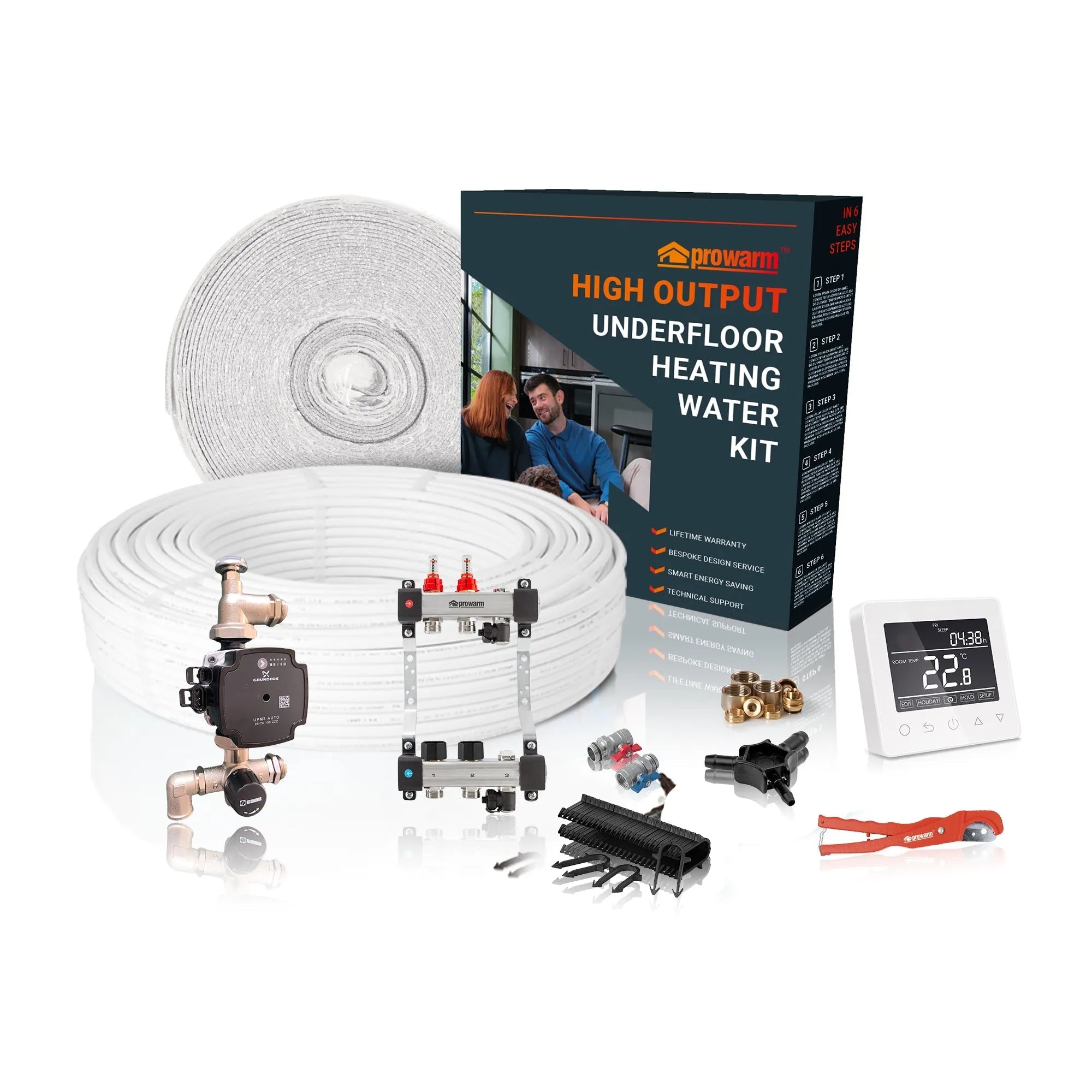 ProWarm™ Water Underfloor Heating High Output Kit