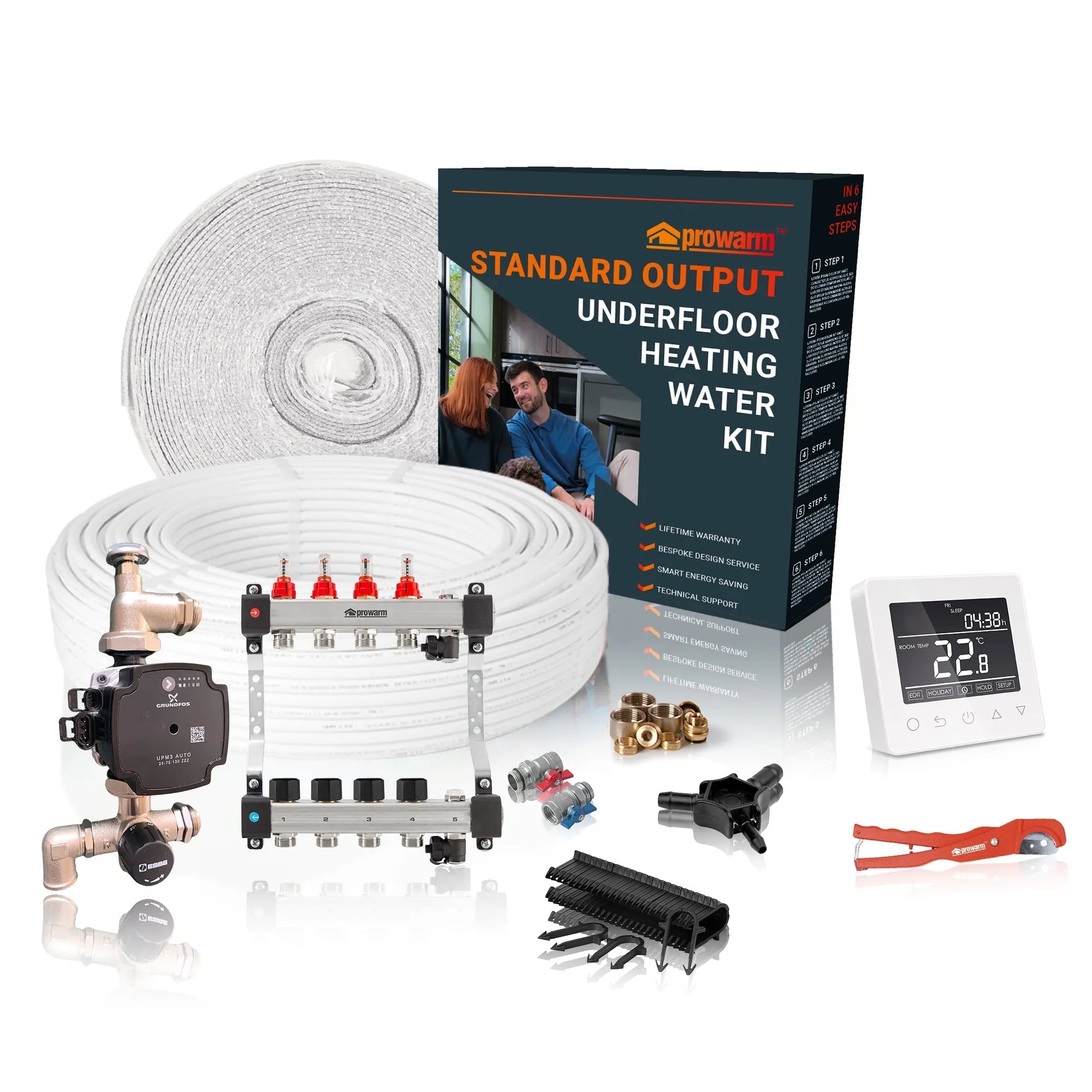 ProWarm™ Water Underfloor Heating Standard Output Kit