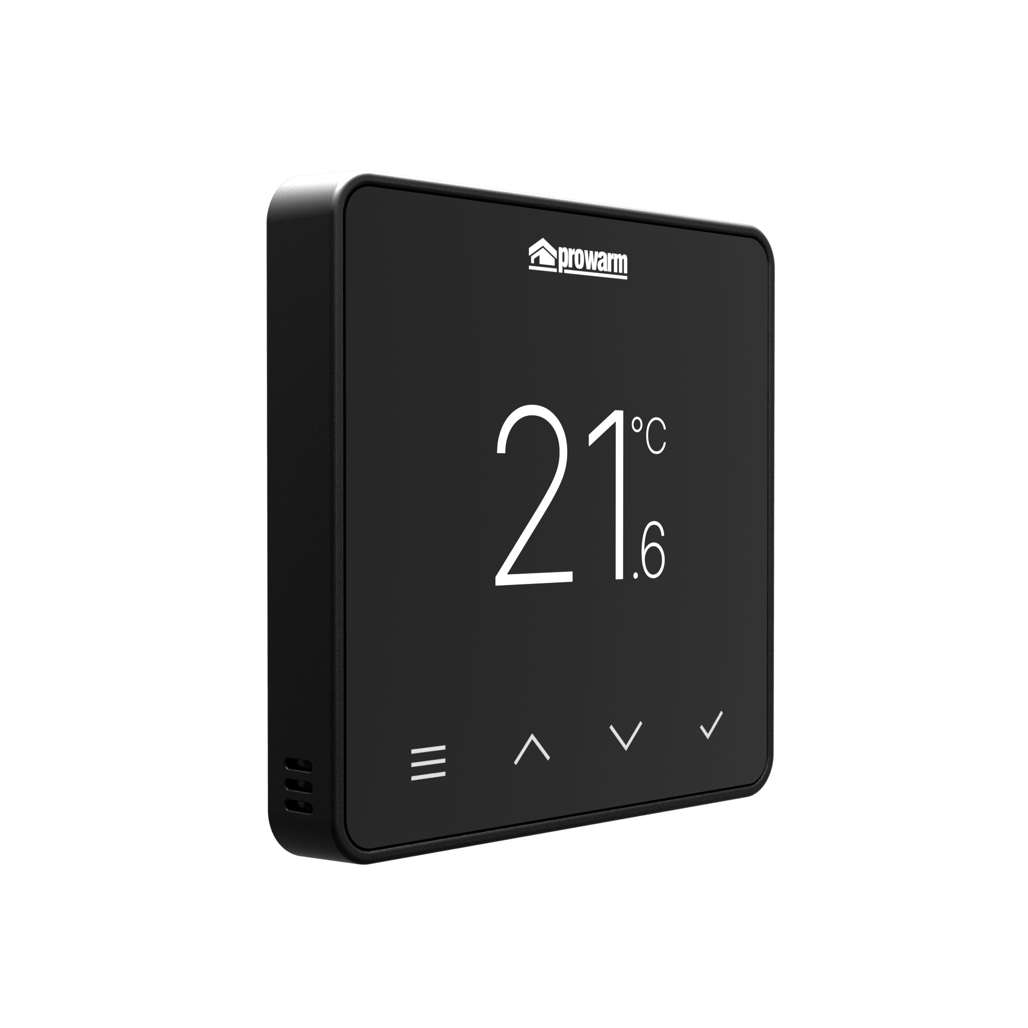 ProWarm Touch IQ S Series - Black Wifi Thermostat