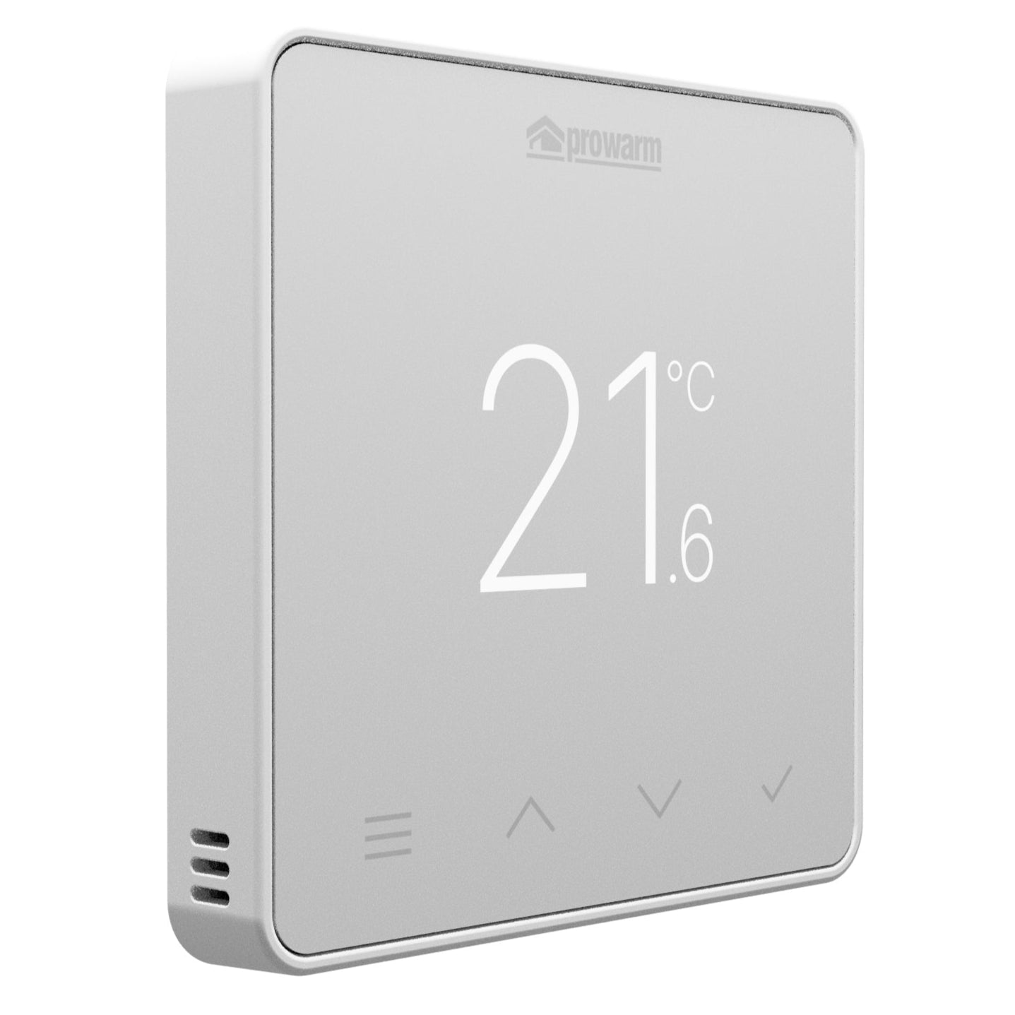 ProWarm Touch IQ S Series - White Wifi Thermostat