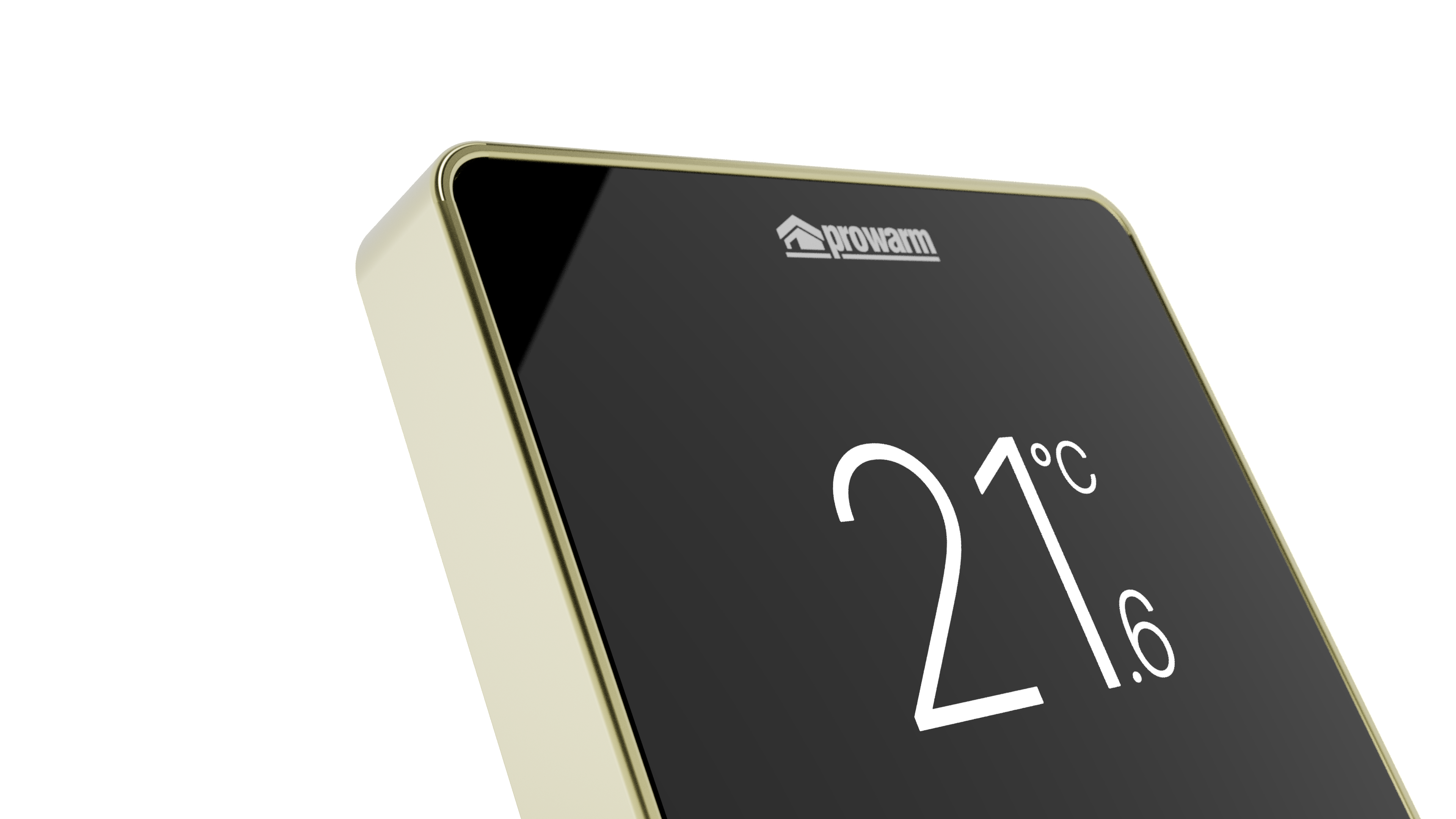 ProWarm Touch IQ S Series - Black Wifi Thermostat