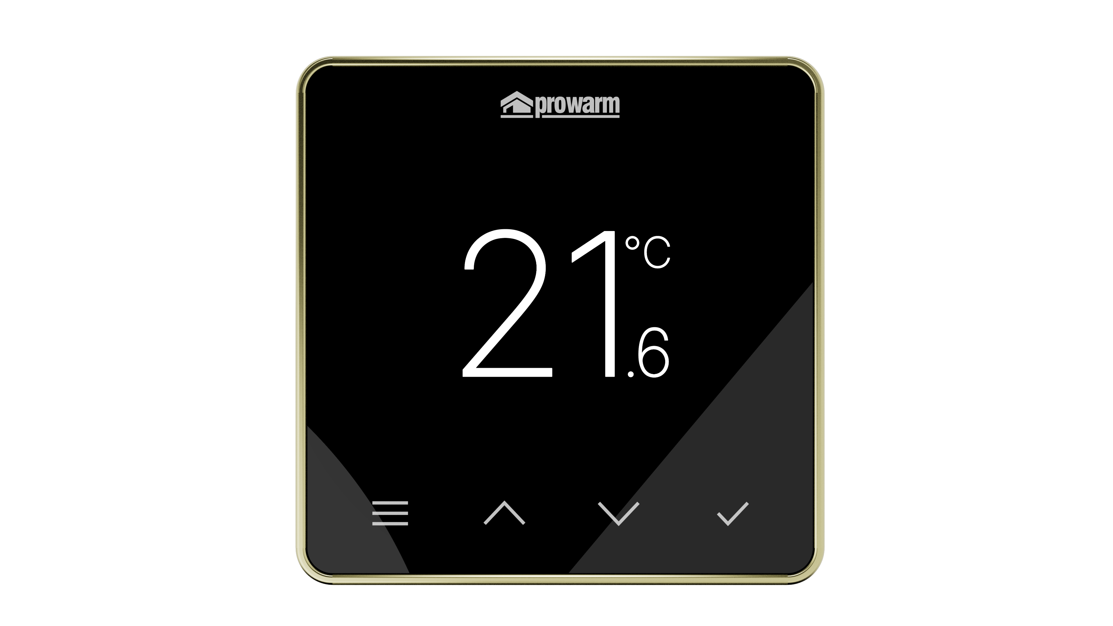 ProWarm Touch IQ S Series - Black Wifi Thermostat