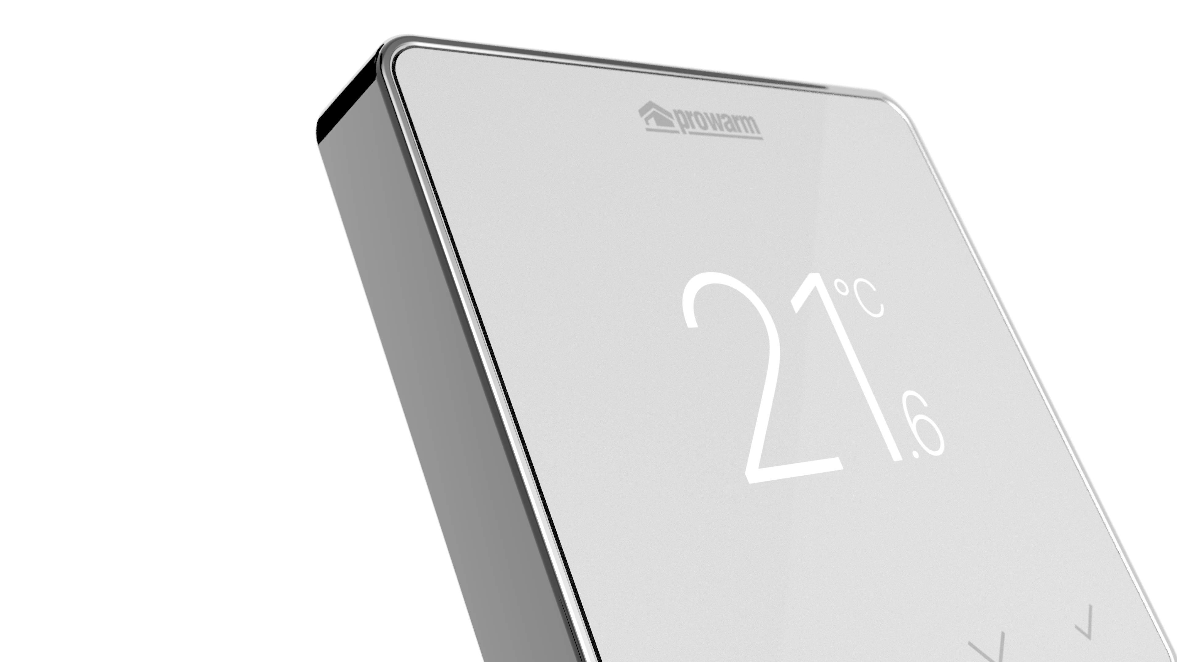 ProWarm Touch IQ S Series - White Wifi Thermostat