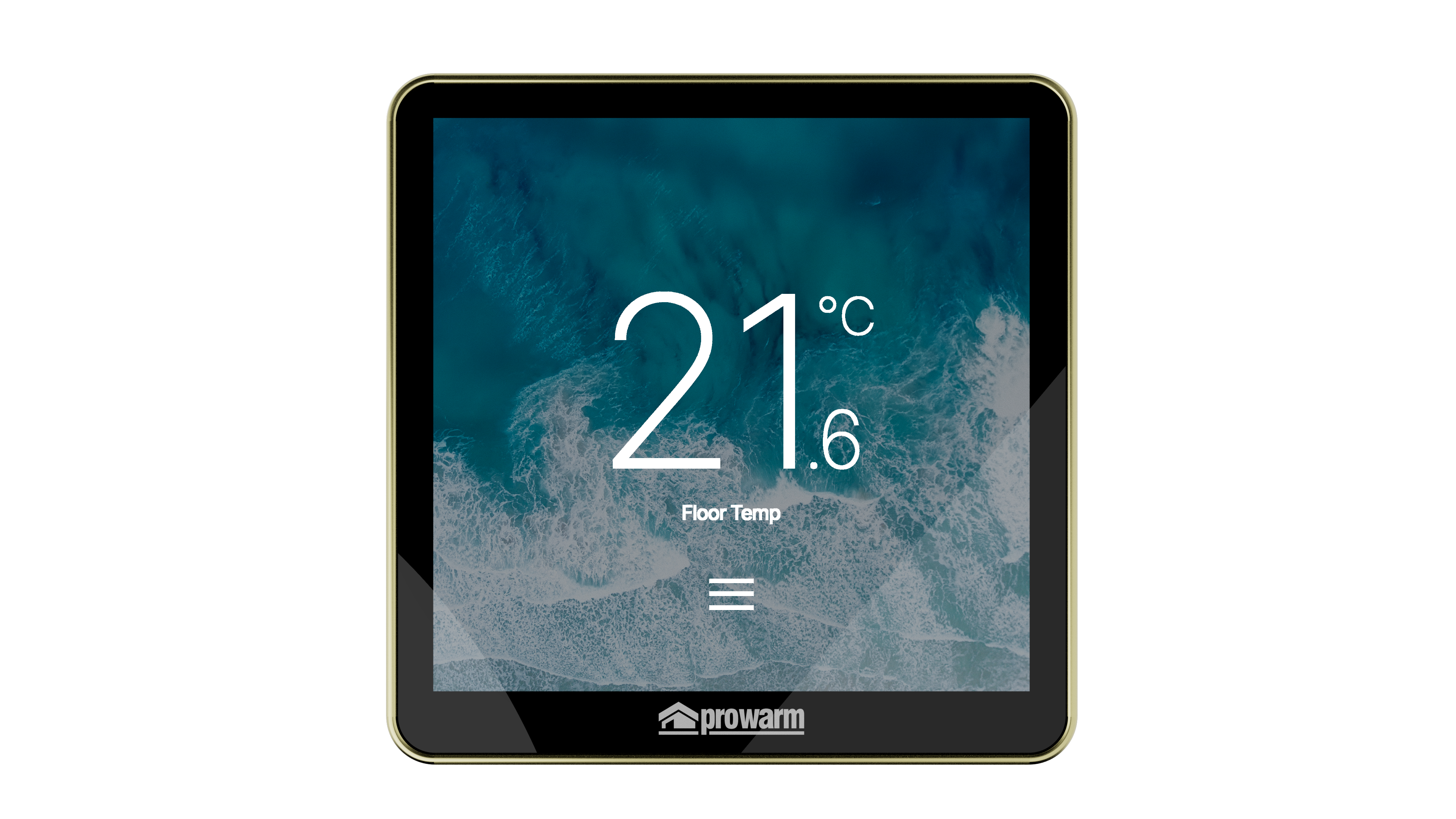 ProWarm Touch IQ ST Series - Black Touchscreen Thermostat