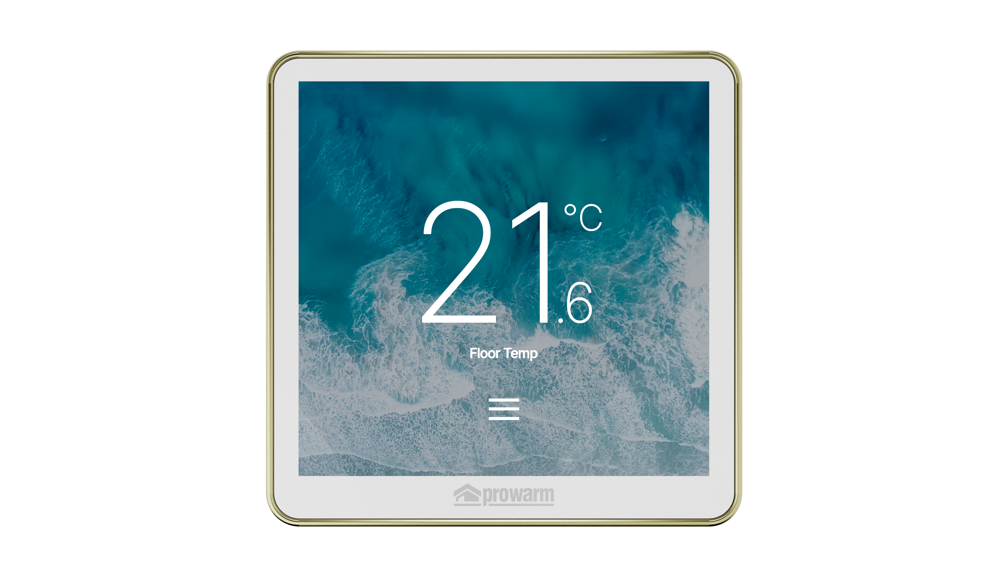 ProWarm Touch IQ ST Series - White Touchscreen Thermostat