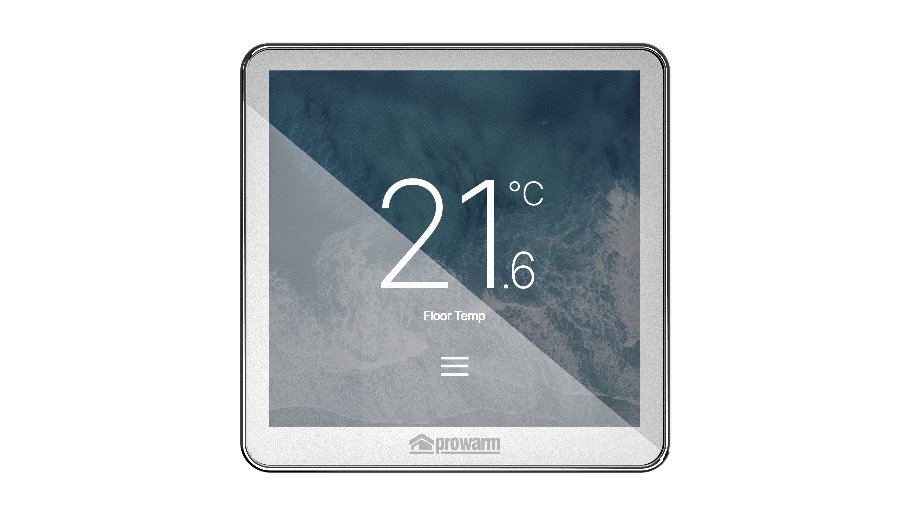 ProWarm Touch IQ ST Series - White Touchscreen Thermostat